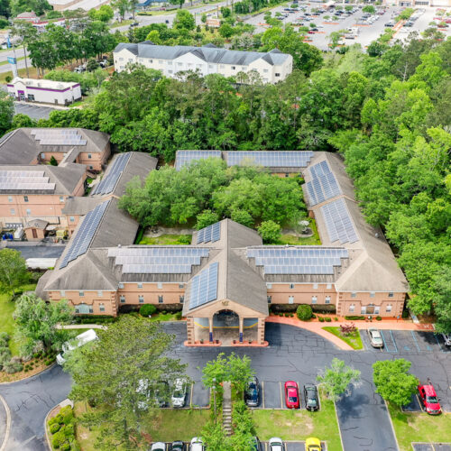 aerial view of Woodmont Senior Living